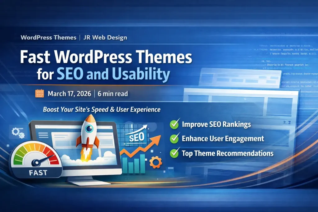 Fast Wordpress Themes for Seo and Usability