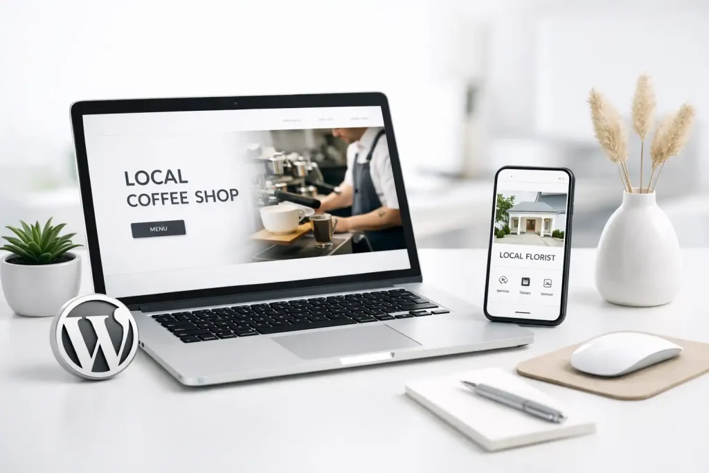 Minimal Wordpress Design for Local Business Websites