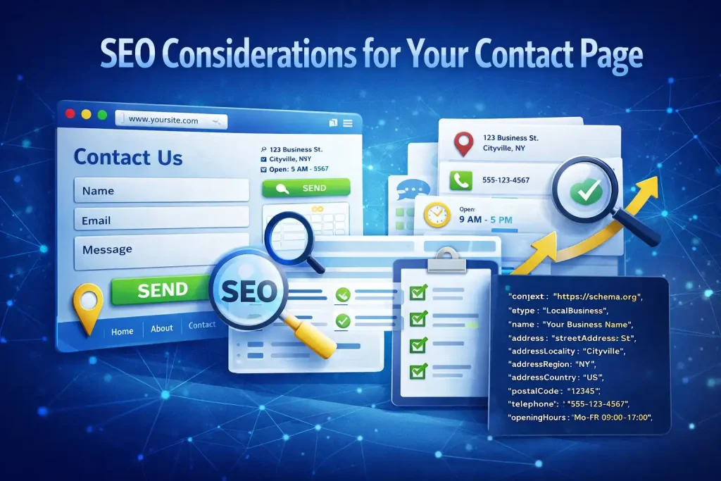 SEO Considerations for Your Contact Page