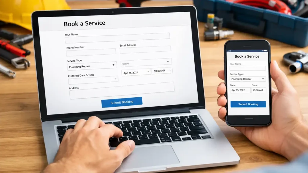 Service Booking + Dispatch Plugin for WordPress 01