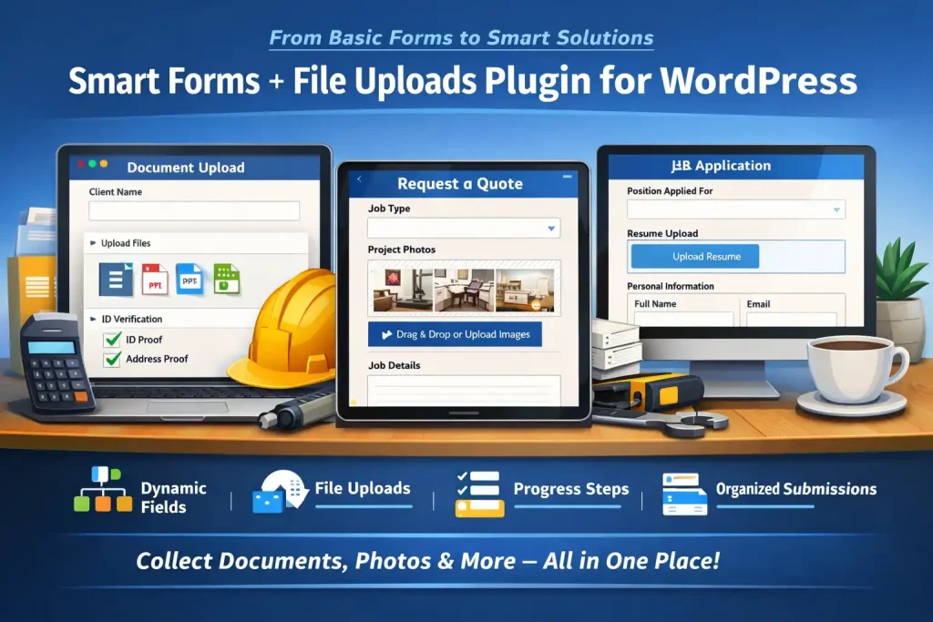 Smart Forms and File Uploads Plugin for WordPress 01