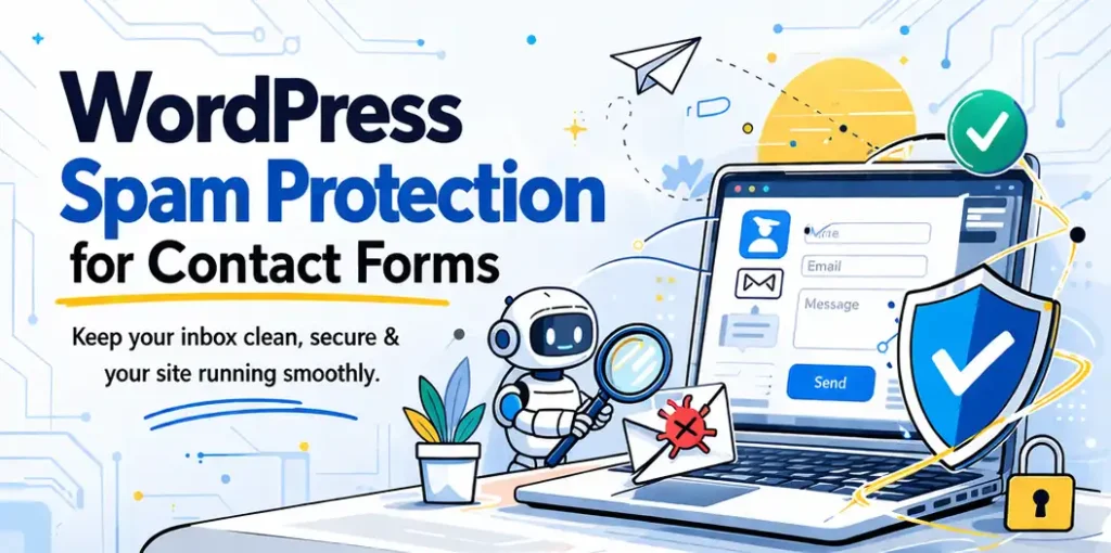 WordPress spam protection guide featured