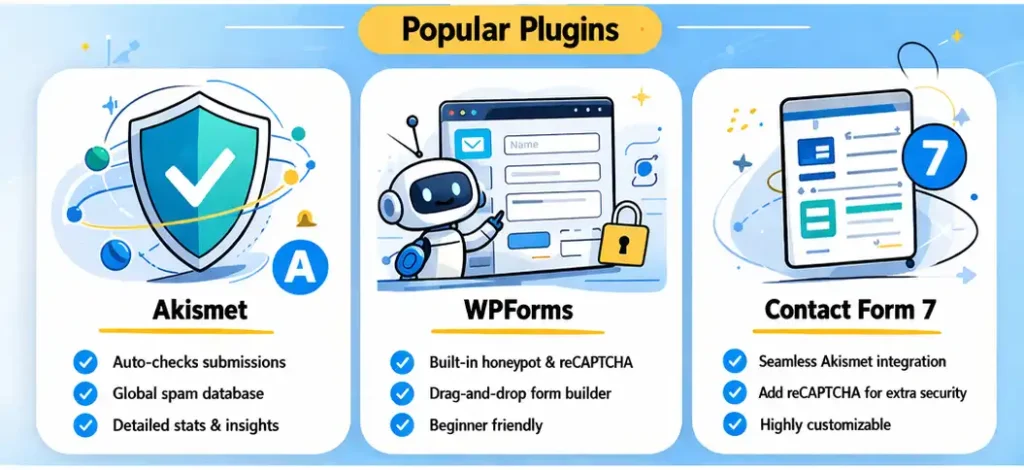WordPress spam protection guide featured