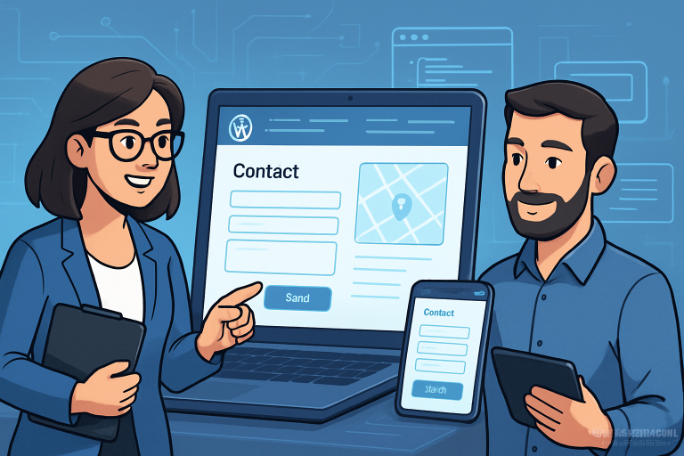 WordPress Contact Page Design That Converts, Enhance Engagement