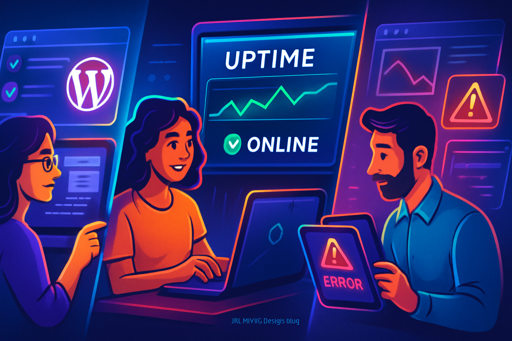 Website Uptime Monitoring and Incident Response Basics for Small Businesses and Beginners | JR Web Design